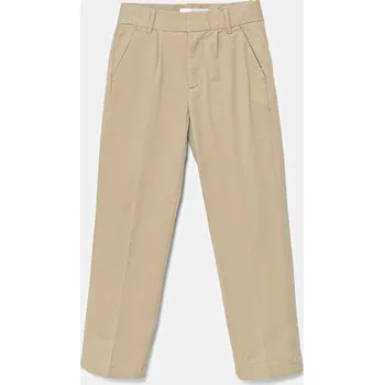 Pánské kalhoty Kalhoty Calvin Klein Jeans CHINO IB0IB02093.9BYA béžová 80X, vel. 128