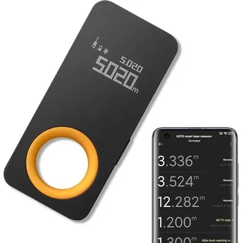 Měřící laser Chytrý laserový měřič HOTO QWCJY001 (Bluetooth, OLED, 30m)