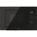 Vestavná mikrovlnná trouba s grilem Candy černá MICG20GDFB