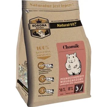 Krmivo pro hlodavce KORONA NATURY Natural-Vit krmivo pro křečky 1,6kg