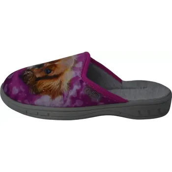 Dívčí pantofle Obuv dětská domácí BEFADO 707X418 pejsek (Dětské domácí pantofle)