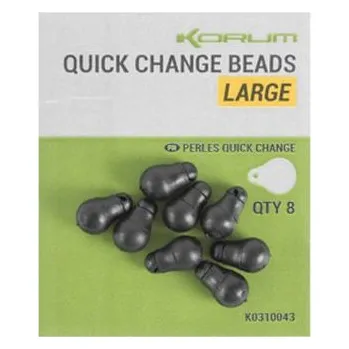 KORUM Zarážky Quick Change Beads 8ks VELIKOST: Standard