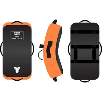 Lapa na box a MMA Lapa Fighter Blok - MULTI GRIP - vlastní potisk oranžová
