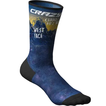 Pánské ponožky Crazy Ponožky pro dospělé Socks - 0 - modrá - 43-46