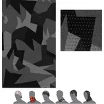 šátek multifunkční SENSOR TUBE MERINO IMPRESS černá/camo