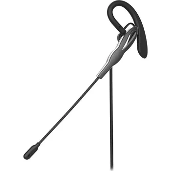 Sluchátka NEDIS headset/ PC sluchátka + mikrofon/ do uší/ Mono/ 96 dB/ USB-C/ USB-A/ černo-šedé