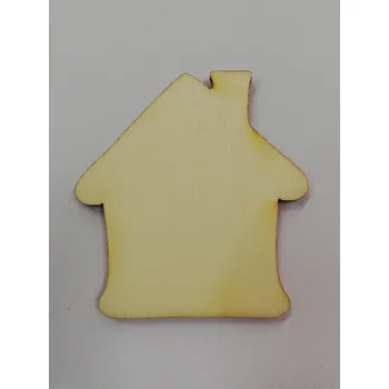 Vánoce Dřevěný výřez domeček č.1