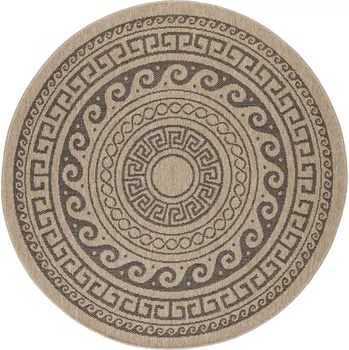 Koberec Hans Home Kusový koberec Comilla 887 Black kruh - 80x80 (průměr) kruh