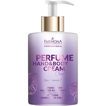 Péče o ruce FARMONA Hand & Body cream Glamour - parfémovaný krém na ruce a tělo, 300 ml