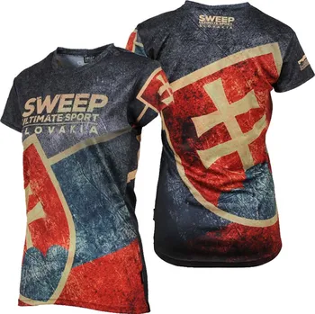 Dámské tričko SWEEP SWTS096 SLOVAKIA trikolora XS