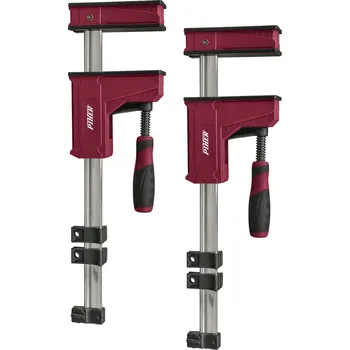 Truhlářská svěrka Piher | Korpusová svěrka PRL 95 s upínací silou až 700 kg Délka: 1500 mm, Vyložení - upínací hloubka: 95 mm