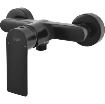 Vodovodní baterie RAV Slezák Nil Sprchová nástěnná baterie, černá mat NL181.5CMAT