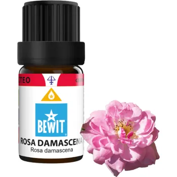 Zahradní osvětlení Bewit Růže damašská ABSOLUE v jojobě 5 ml (Emoce, Empatie, Harmonie)