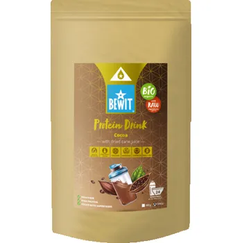 Míchaný nápoj Bewit Proteinový nápoj kakao se sušenou třtinovou šťávou, BIO (Energie, Imunitní systém)