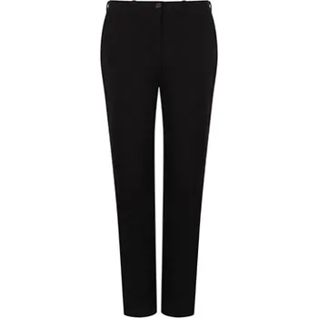 Dámské kalhoty Henbury Dámské přiléhavé kalhoty H651 Black XXL (18)