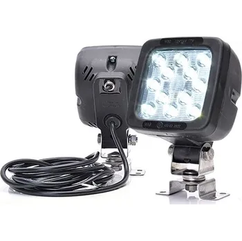 Přídavný světlomet Svítilna pracovní WAS W82 LED diodová, 9-36 V, 17W, 1750 lm, 12 LED, s vypínačem