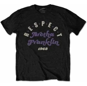 Merch Aretha Franklin: Tričko Respect M