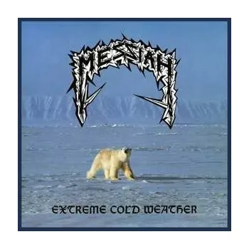 Zahraniční hudba LP Messiah: Extreme Cold Weather 2022 Black Electric Ultra Clear Bi Color Split With White & Aqua Blue Splatter Vinyl