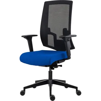 Kancelářská židle LAPEL 2900 SYN-B ALU černá