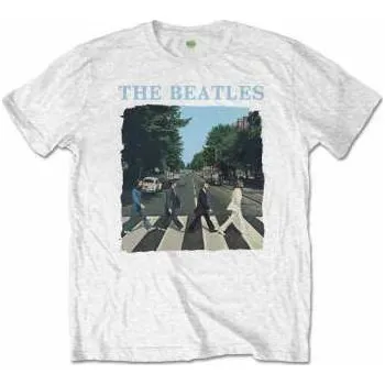 Pánské oblečení Merch The Beatles: Tričko Abbey Road & Logo The Beatles XXL (204000)