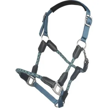 Vybavení pro koně HKM Ohlávka Nele HKM, smokey blue PONY