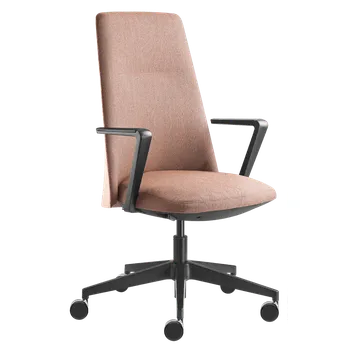 Jídelní židle Designové křeslo MELODY DESIGN 785-FR,F40-N1 (hliníkový černě lakovaný kříž)