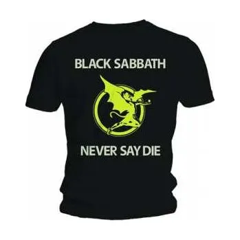 Pánské tričko Merch Black Sabbath: Tričko Never Say Die S