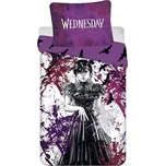 JERRY FABRICS Povlečení Wednesday Raven micro Polyester - mikrovlákno, 140/200, 70/90 cm