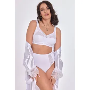 Podprsenka Nevyztužená podprsenka Viki 577 Irene - bez kostice Bílá 85H