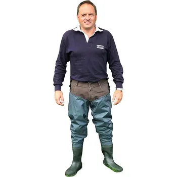Rybářské oblečení Brodící Holínky Shakespeare Sigma Nylon Hip Wader Cleated Sole Velikost 43
