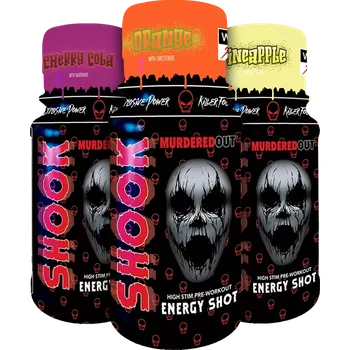 Anabolizér Murdered Out Shook Energy Shot 60ml Blue raspberry