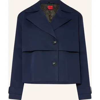 Hugo Dámská Bunda Hranatého Střihu Aclira, tmavě modrá, 40