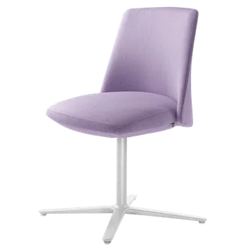 Jídelní židle Designové křeslo MELODY DESIGN 770,F25-N0 (4-ramenný ALU bíle lakovaný kříž)