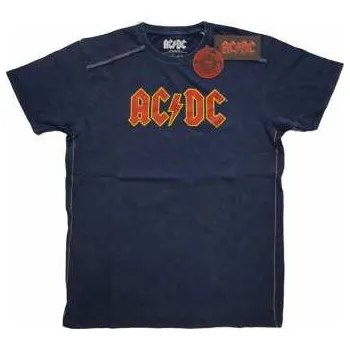 Pánské oblečení Merch AC/DC: Tričko Logo Ac/dc M 2022 (200691)