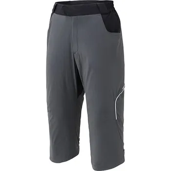 SHIMANO Touring 3/4 kalhoty, charcoal, M