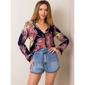 Dámské kraťasy Šortky NM DE SN JK9586.99 modré XS