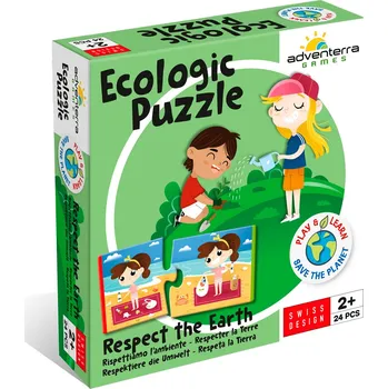 Puzzle Ekologické puzzle - Respektuj Zemi