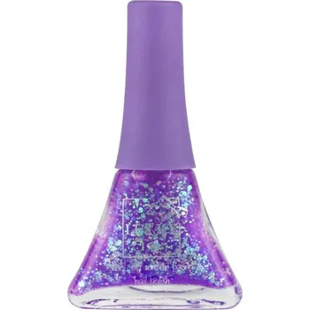 Lak na nehty EP line LUKKY Lak na nehty dětský lila perleťový se třpytkami slupovací 5,5ml