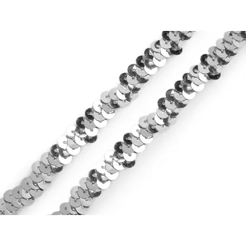 Flitrový prýmek šíře 10 mm elastický