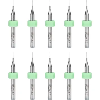 Set školních potřeb Mini wiertlo precyzyjne PCB 0,2mm zestaw 10szt