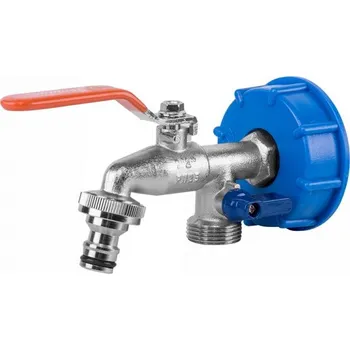 Sada pro kontejner na vodu IBC, uzávěr IBCS60 a zahradní ventil GKK0512