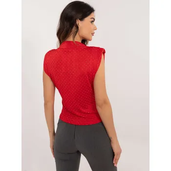 Dámská košile Halenka DHJ BZ 19978.95 červená jedna velikost