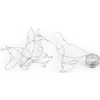 Svíčka LED osvětlení voděodolné, barva bílá teplá