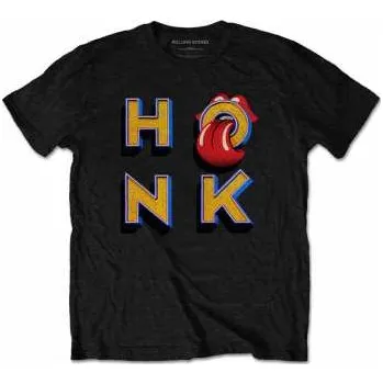 Pánské tričko Merch The Rolling Stones: Tričko Honk Letters M 2022