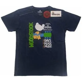 Pánské oblečení Merch Woodstock: Tričko Plakát XXL (225856)