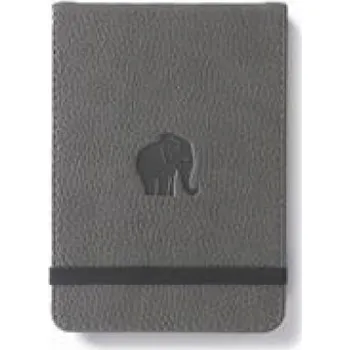 Zápisník Dingbats A6+ Wildlife Grey Elephant Reporter Notebook - Lined (EN)