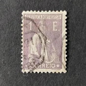 Sběratelství Známka Portugalsko, 1 $, Mi.244C#