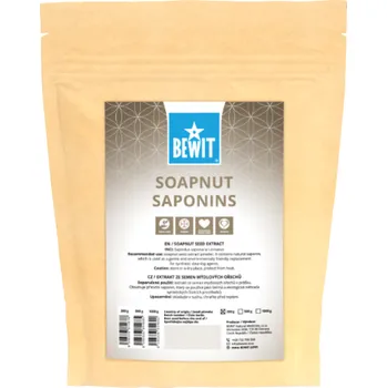 Prací prášek Bewit Mýdlové ořechy, extrakt ze semen 1 kg (Jemný a nedráždivý účinek)
