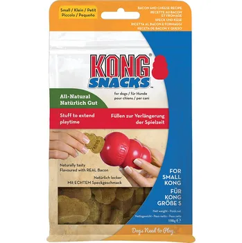 Hračka pro psa 4x198g KONG Pamlsek Slanina A Sýr - S