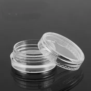 Praktické průhledné kelímky na krém a kosmetiku | kosmetické dózy - 2,5 g , 10 ks